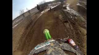 preview picture of video '2014 KX250f - Englishtown MX 3/8/14 CJ Scally'
