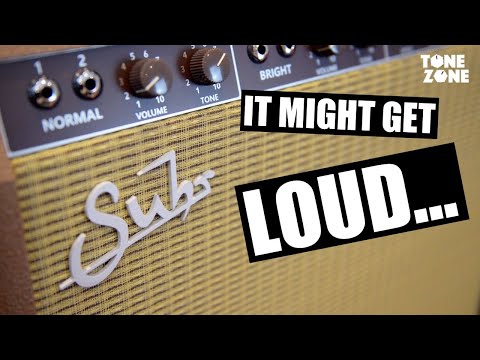 Suhr HOMBRE amp on full blast! | Quick riffs | Tone Zone