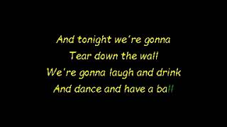 Tonight We're Gonna Tear Down The Walls   Randy Travis  Karaoke Version JM