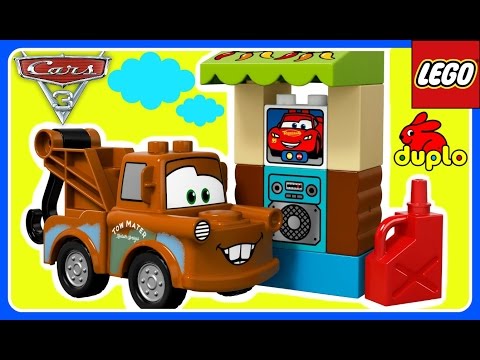 Lego Duplo Disney Pixar Cars 3 TOYS!  Mater’s Shed Home Lego Duplo 10856!  Kids YouTube Video