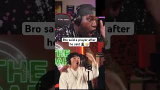 Download lagu Bro was praying the demons off him🤣🤣🤣 #rap #khantrast mp3