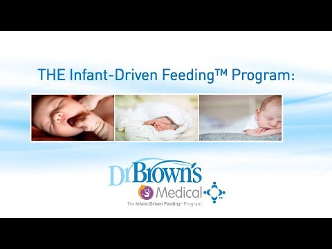 Dr Brown's Medical Webinar - Infant Driven Feeding - Lohman/Jeanson