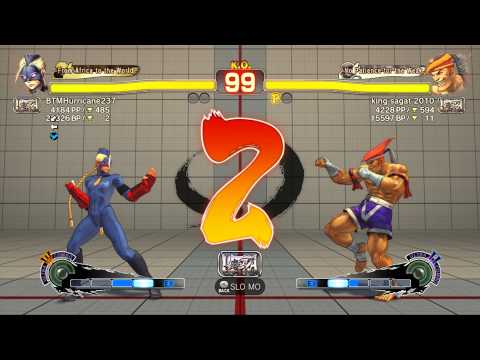 USFIV~ DeCapre (BTMHurricane237) vs.  Adon (king sagat 2010) HD