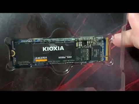 Распаковка KIOXIA EXCERIA 500GB NVMe M2 2280 из Rozetka