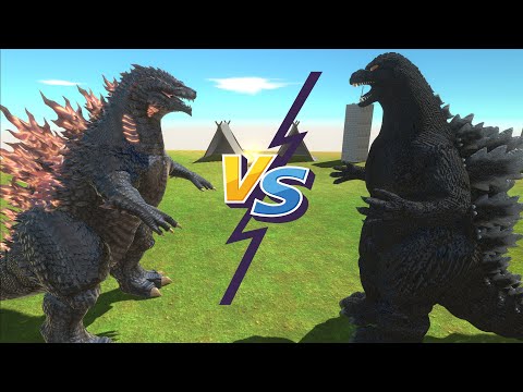 HEISEI GODZILLA VS GOJIRA GODZILLA - Animal Revolt Battle Simulator