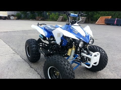 125ccm Semi-Automatic Quad ATV Panthera 3G8RS from Nitro Motors