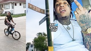 Rico Recklezz Visits King Yella's Block, Yella Responds from Las Vegas