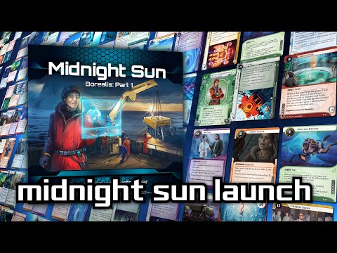 Midnight Sun Launch! - Android: Netrunner // LIVE