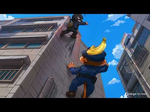 Jump Police Monkey