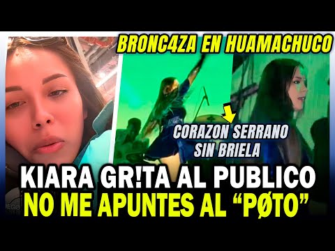 Kiara Lozano is upset in Huamachuco with the offender - Briela Cirilo does not show up with Coraz...