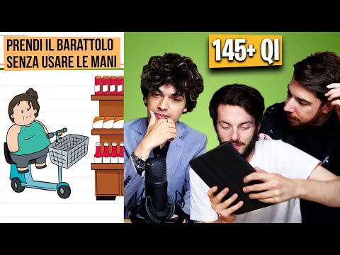TEST CHE MANCO CON 145+ QI RIESCI A RISOLVERE...