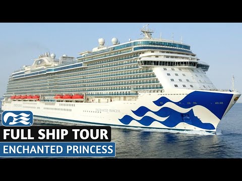 Enchanted Princess | Full Walkthrough Ship Tour & Review 4K | Princess Cruises 2022
