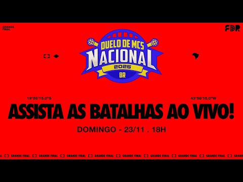 DUELO DE MCS NACIONAL 2025 - A GRANDE FINAL