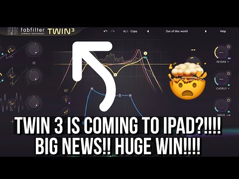 Confirmed: Fabfilter Twin 3 is coming to iPad!! 💪🤯🔥 @fabfilter