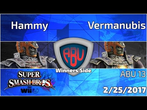 ABU Monthly 013: Hammy vs Vermanubis - SSB4 Singles Winners R2