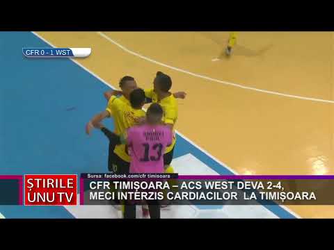 CFR TIMIȘOARA – ACS WEST DEVA 2-4, MECI INTERZIS CARDIACILOR  LA TIMIȘOARA