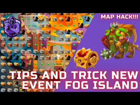 TIPS AND TRICK NEW EVENT FOG ISLAND | GET CHEST AND SLEDGEHAMMER DRAGON - DRAGON CITY