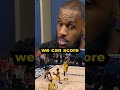LeBron James speaks after loss to Denver Nuggets ? #shorts