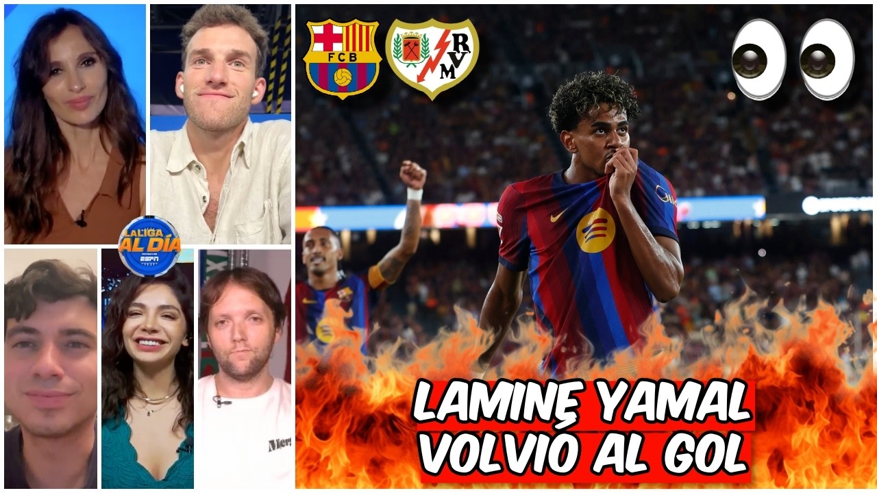 LAMINE YAMAL dio un MASTERCLASS en la VICTORIA CONTUNDENTE ante el RAYO VALLECANO | La Liga Al Día