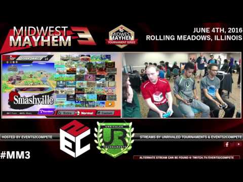 Midwest Mayhem 3 Doubles  WINNERS QUARTERS - SBF + JJROCKETS vs Vexx | Day + UR | Ned