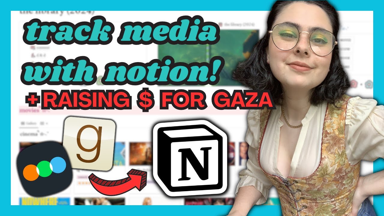 🍉 How To Track Movies/TV/Books in Notion! | Template + Tour