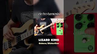 Video thumbnail for EHX Lizard King Bass Octave Fuzz Pedal Demo by EHX