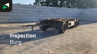 Купить прицеп контейнеровоз Burg 3 axles - Изображение 4 | Autoline TM Прицеп контейнеровоз Burg 3 axles | Изображение 4 - Autoline