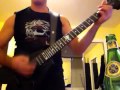 Jeff Waters (Annihilator) jams intro to I Am In Command