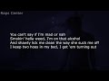 Travis Scott CAN T SAY LYRICS