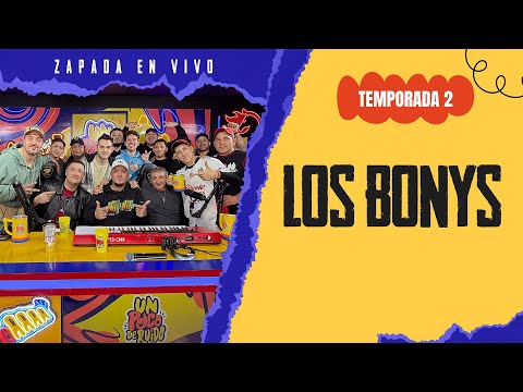 LOS BONYS / Zapada EN VIVO en UN POCO DE RUIDO !
