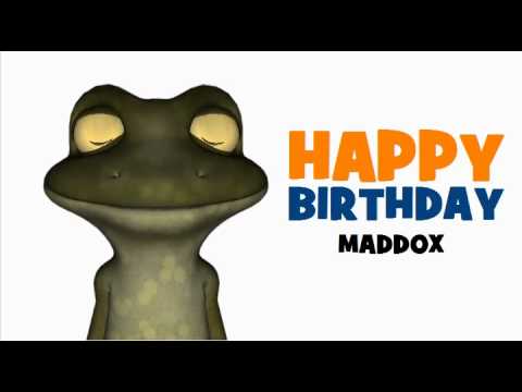 HAPPY BIRTHDAY MADDOX