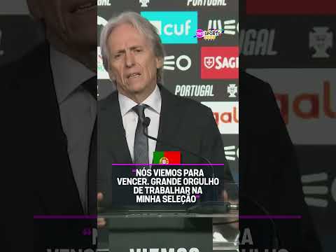 O JORGE JESUS CHEGOU QUERENDO VENCER EM PORTUGAL! 🇵🇹 #shorts
