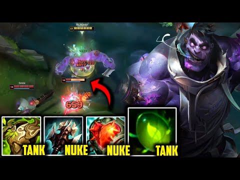 MUNDO JUNGLE 8K HP, 650+ AD IN 33 MINUTES🔥 (SEASON 13 MUNDO IS NUTS!🥜) - League of Legends
