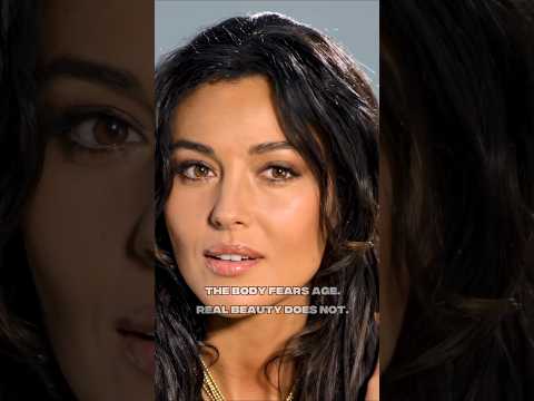 Monica Bellucci ❤️ — Timeless in Silence, Thoughts as Deep as Her Beauty