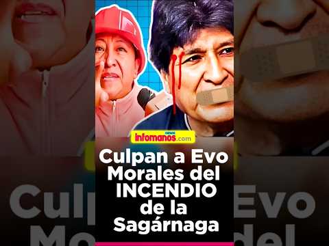 Culpan a Evo del incendio de la Sagárnaga #noticiasdeboliviadehoy #shorts #BoliviaHoy