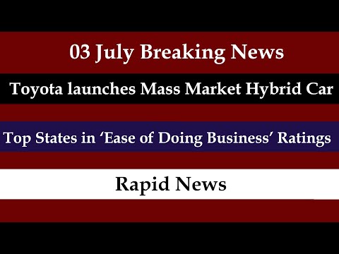 3 July 2022 - English Breaking News