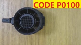 P0100, this is why a small air LEAK, causes,  AIR FLOW SENSOR, MAF sensor FAILURE