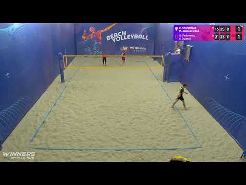 22:10 D. Kharchenko / M.Zapliusvichka - O.Fedorenko / V.Dudnyk 23.12.2022 | Winners Beach Volleyball