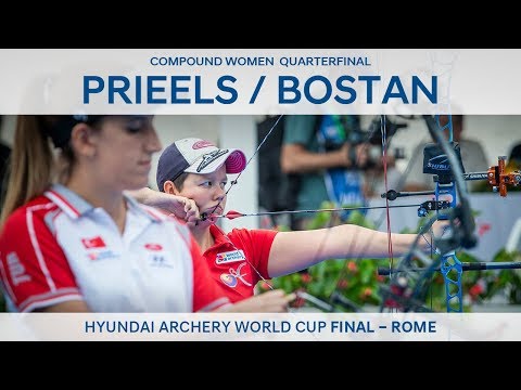 Sarah Prieels v Yesim Bostan – Compound Women’s Quarterfinal | Rome 2017