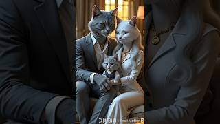 He entrusted his son #cat #kittten #cats #kitty #kitten #shortsvideo #shorts #catshorts #ai #story
