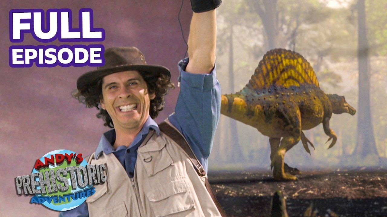 Spinosaurus and Scan 🦖 | FULL EPISODE | Andy's Prehistoric Adventures | BBC Kids