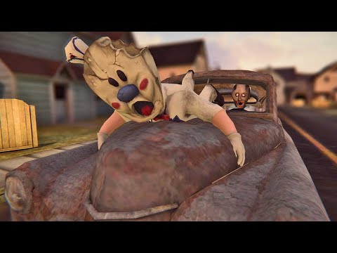 Granny vs Ice Scream vs Evil Nun funny animation part 223