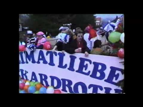 Faschingsumzug Huttengrund (Romsthal/Eckardroth/Wahlert) 1987