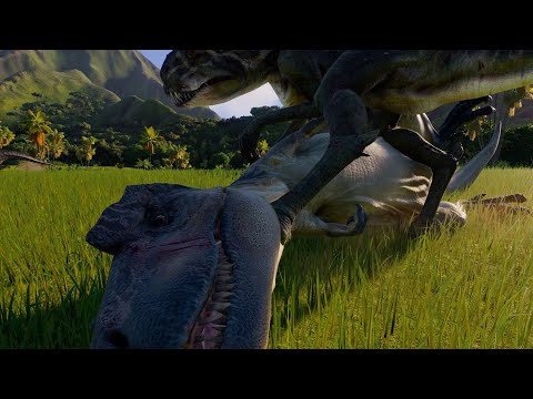 Scorpius rex's Combat Ability | Jurassic World Evolution 2