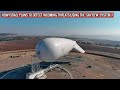 Israel unveils #SkyDew Early Warning aerostat - largest in the world !