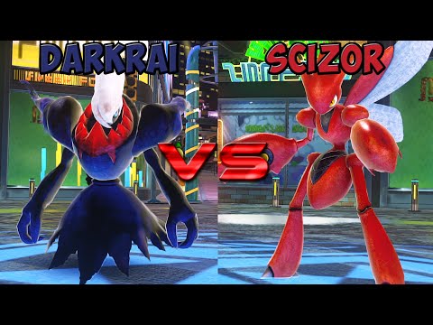 Pokken tournament DX - Darkrai vs Scizor