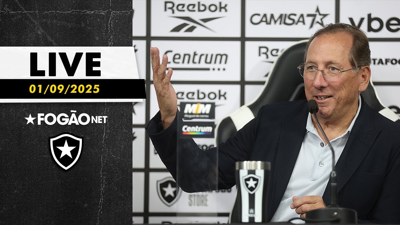 LIVE | Botafogo vive dia agitado no mercado da bola antes do fim da janela LIVE | Botafogo vive dia agitado no mercado da bola antes do fim da janela