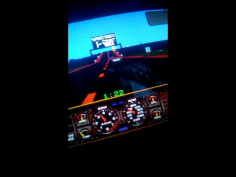 Hard drivin atari arcade machine