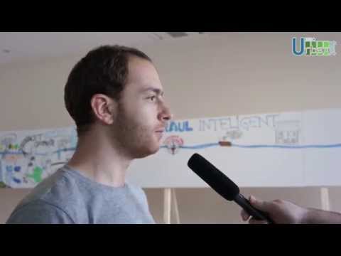 Cursul Dambovitei in desen grafic