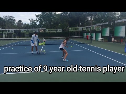practice of 9 year old Gabriella price